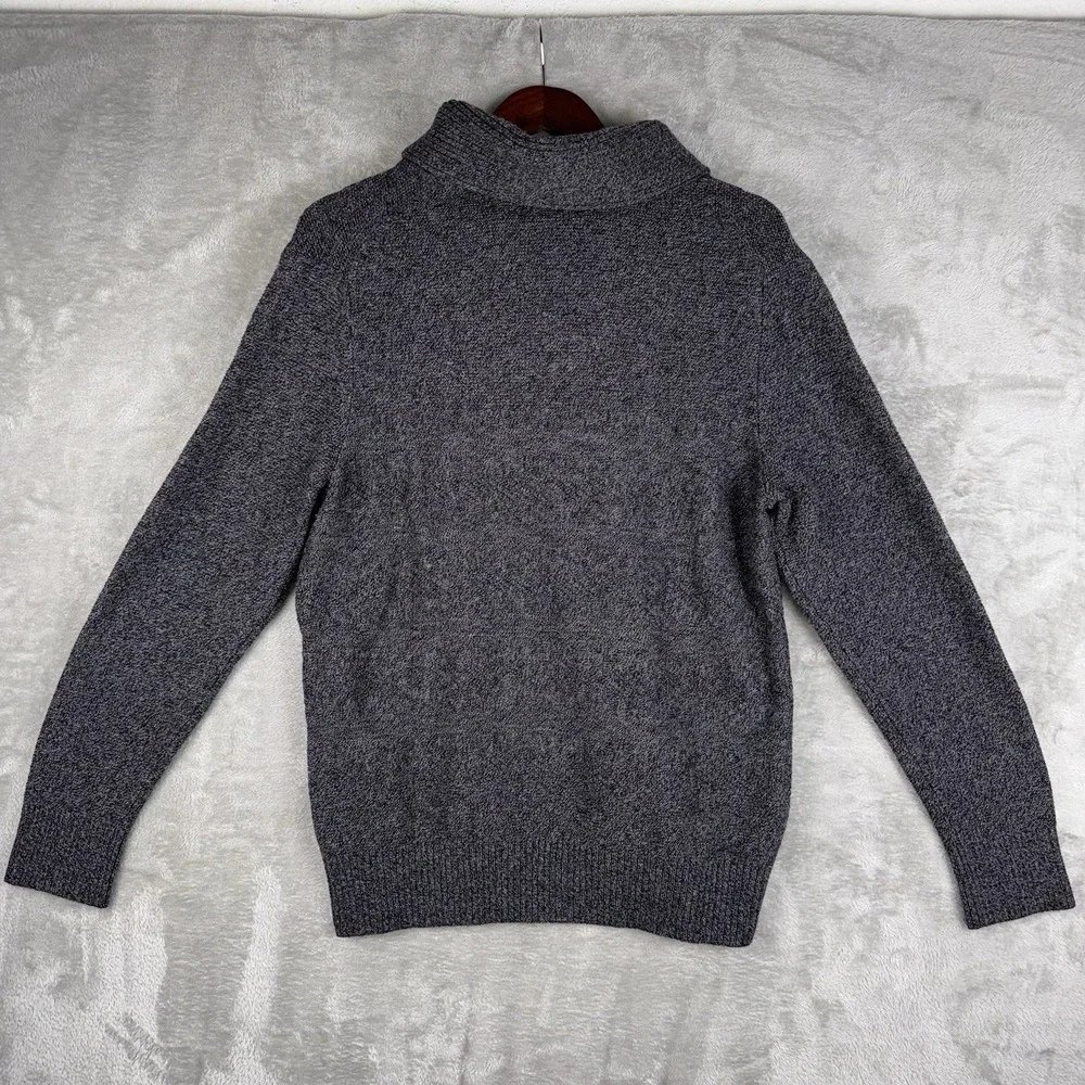 Banana Republic Sweater Mens Large‎ Gray Wool Blend Pullover